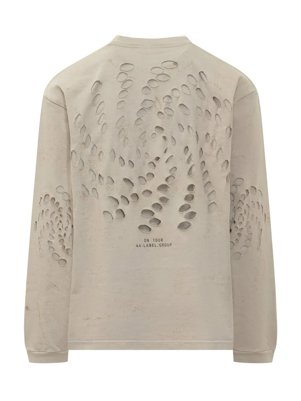 44 LABEL GROUP TSHIRT WITH VORTEX EFFECT