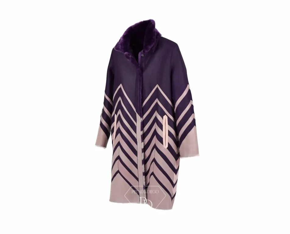 Abrigo de Piel Vuelta Cordero Reversible Mujer – Cornera