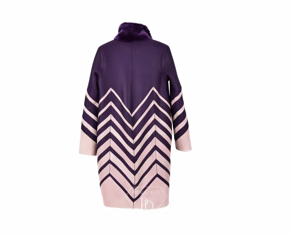 Abrigo de Piel Vuelta Cordero Reversible Mujer – Cornera
