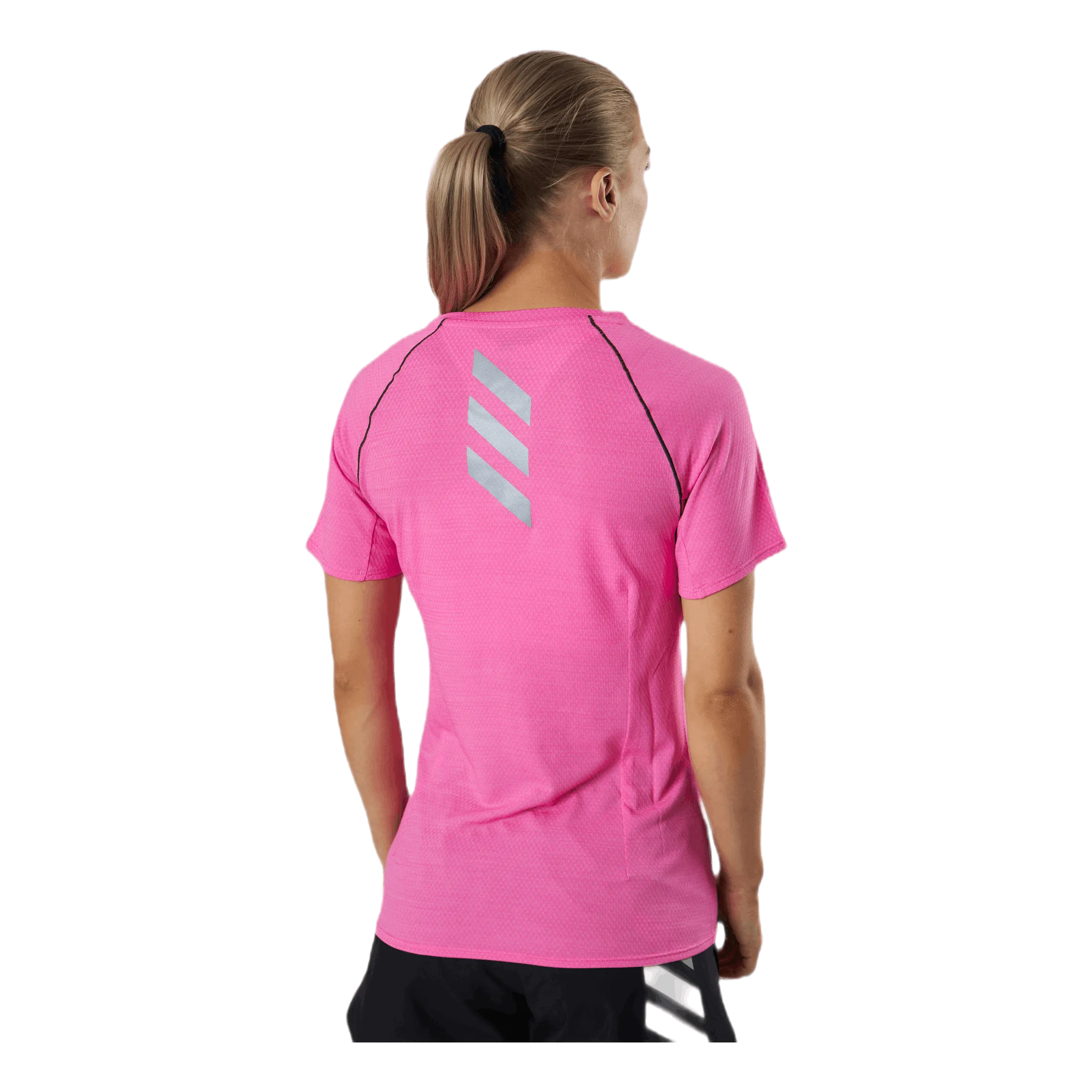 Adidas Adidas Runner Tee Women Screaming Pink