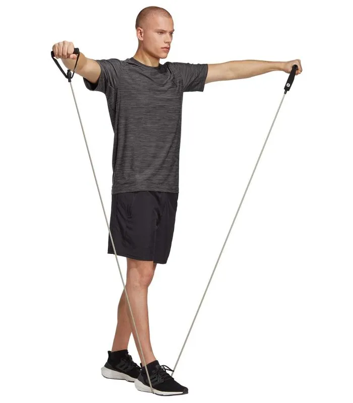 Adidas Camiseta de Fitness adidas Training Essentials Gris