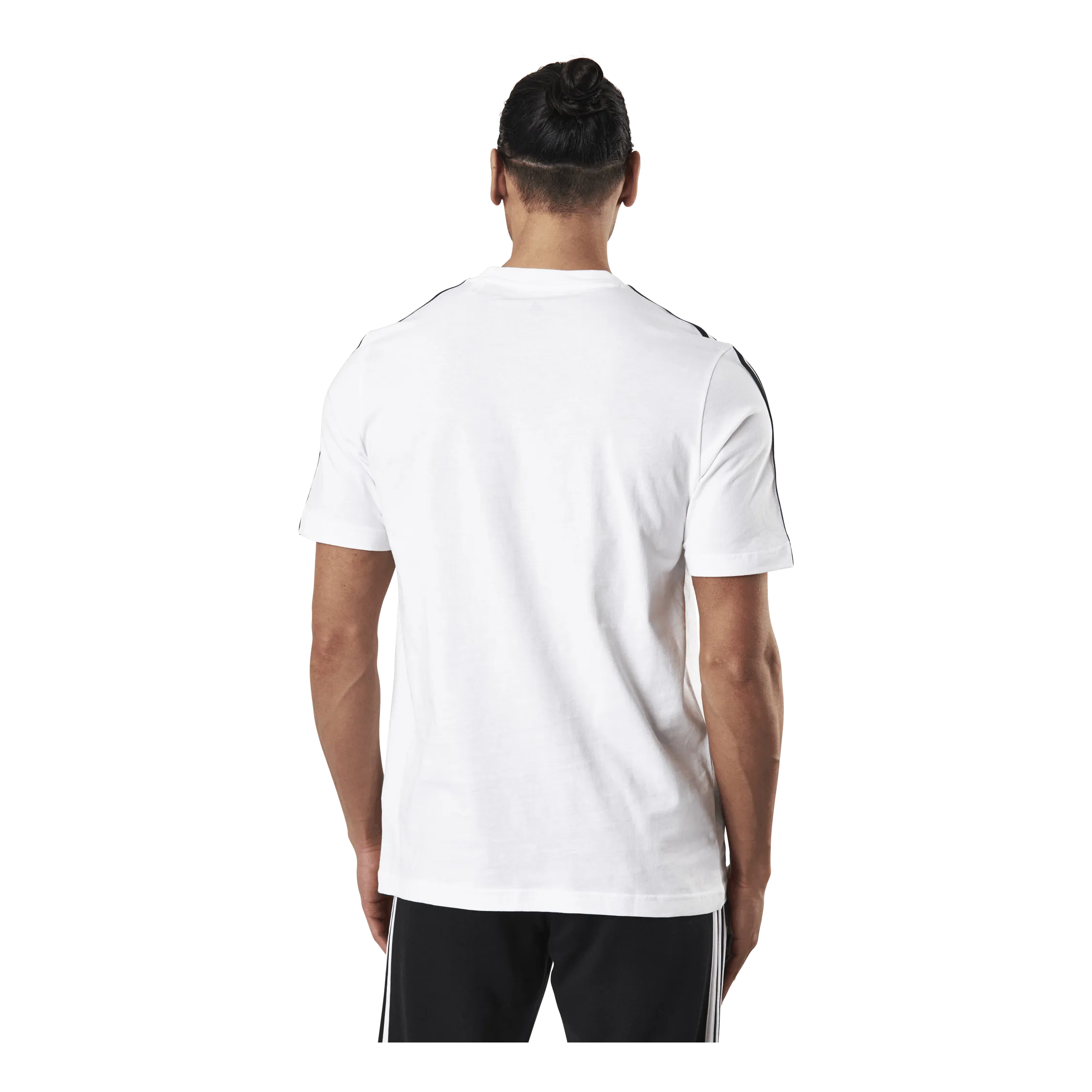 ADIDAS ESSENTIALS TSHIRT WHITE / BLACK