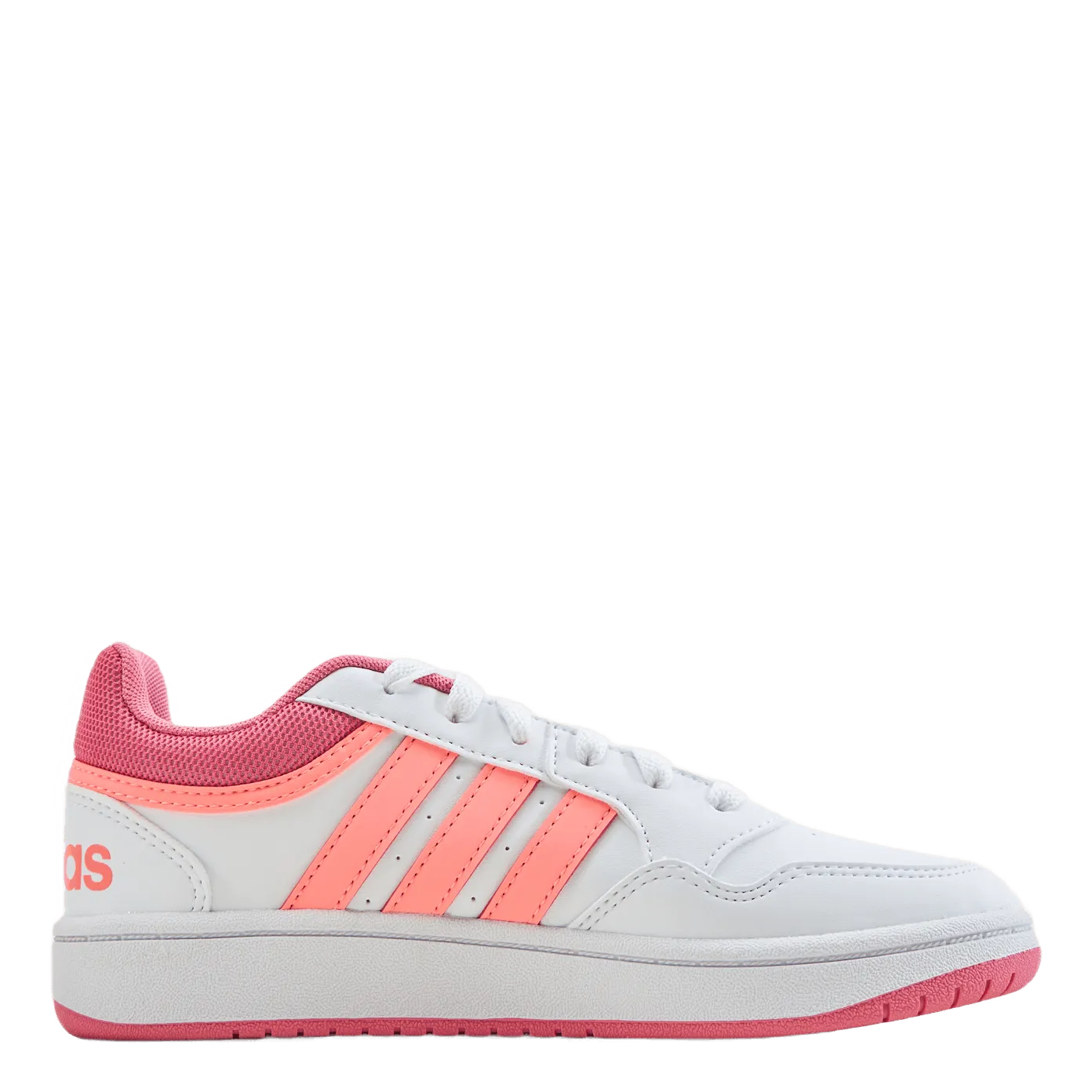 Adidas Hoops 3.0 K Cloud White/rose Tone/acid Red