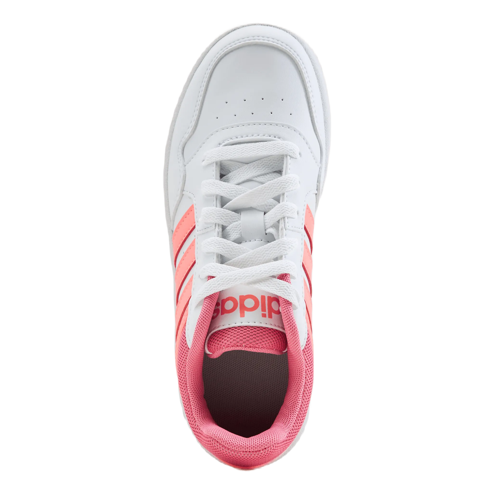 Adidas Hoops 3.0 K Cloud White/rose Tone/acid Red