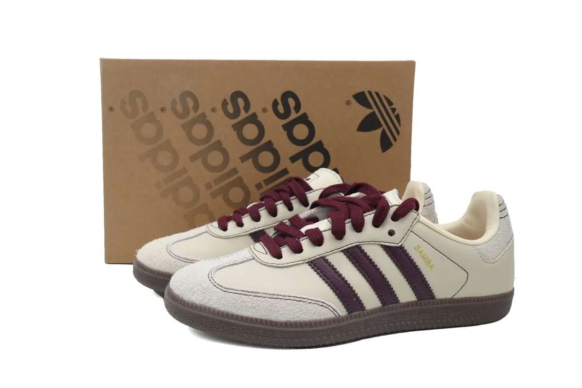 Adidas Samba Burgundy