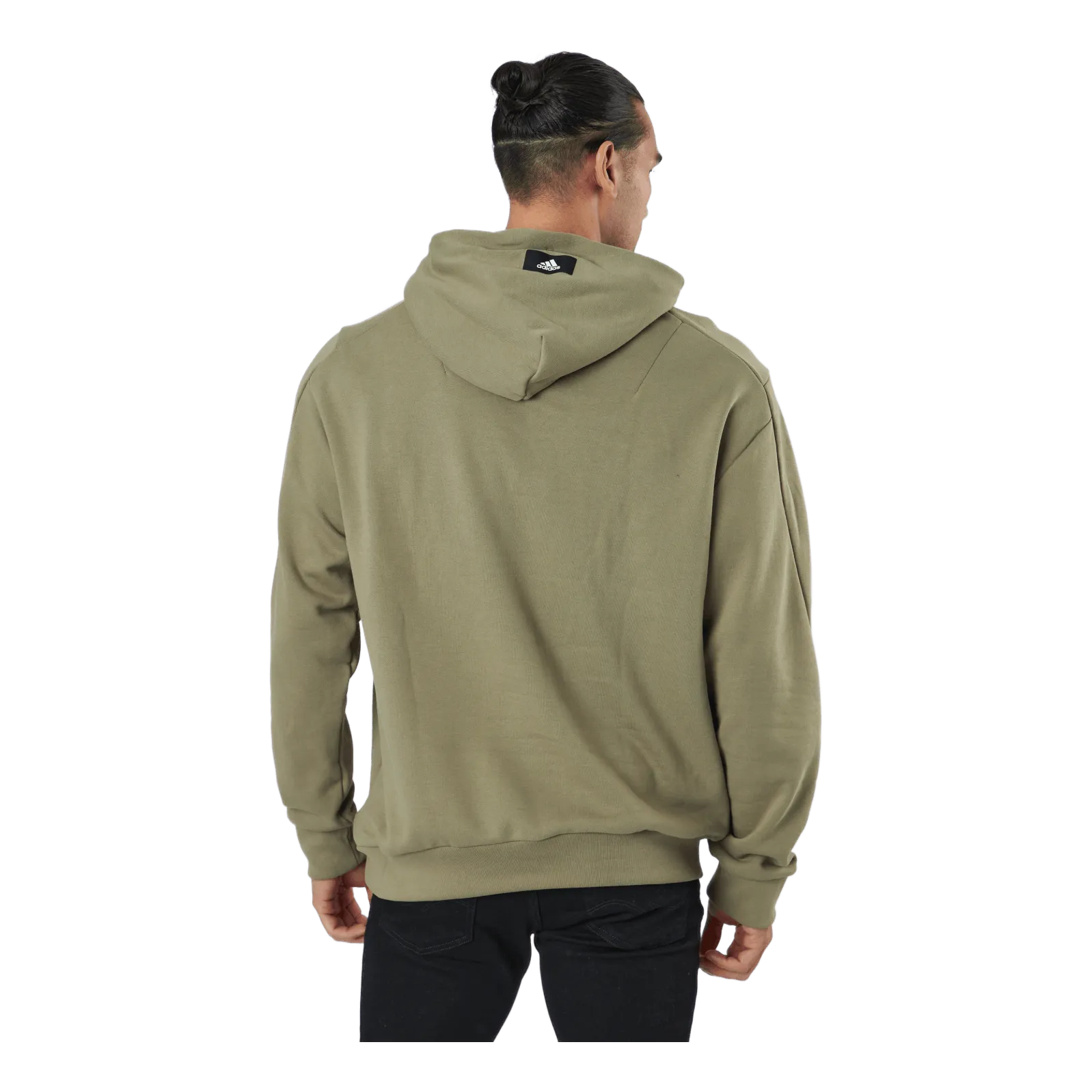 Adidas Sportswear Future Icons Three Bar Hoodie Orbit Green