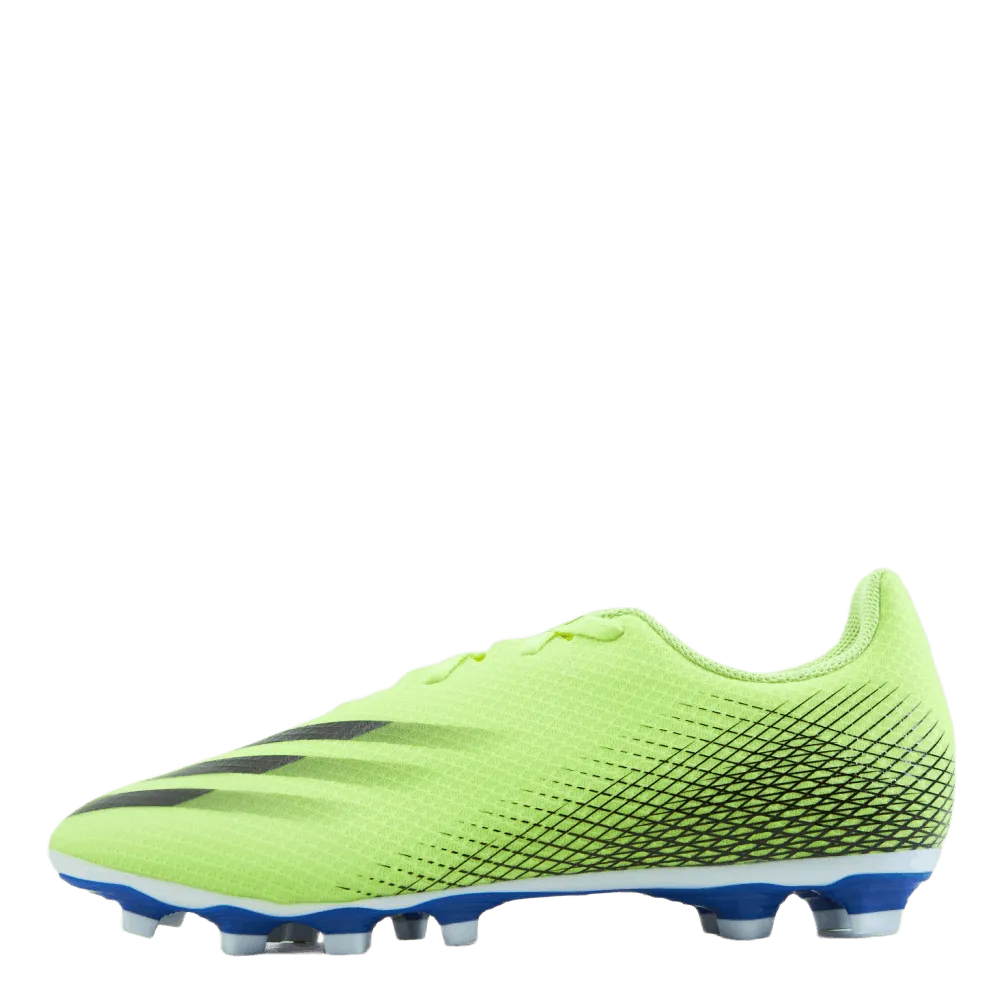 Adidas X Ghosted.4 Fxg Solar Yellow / Core Black / Team Royal Blue