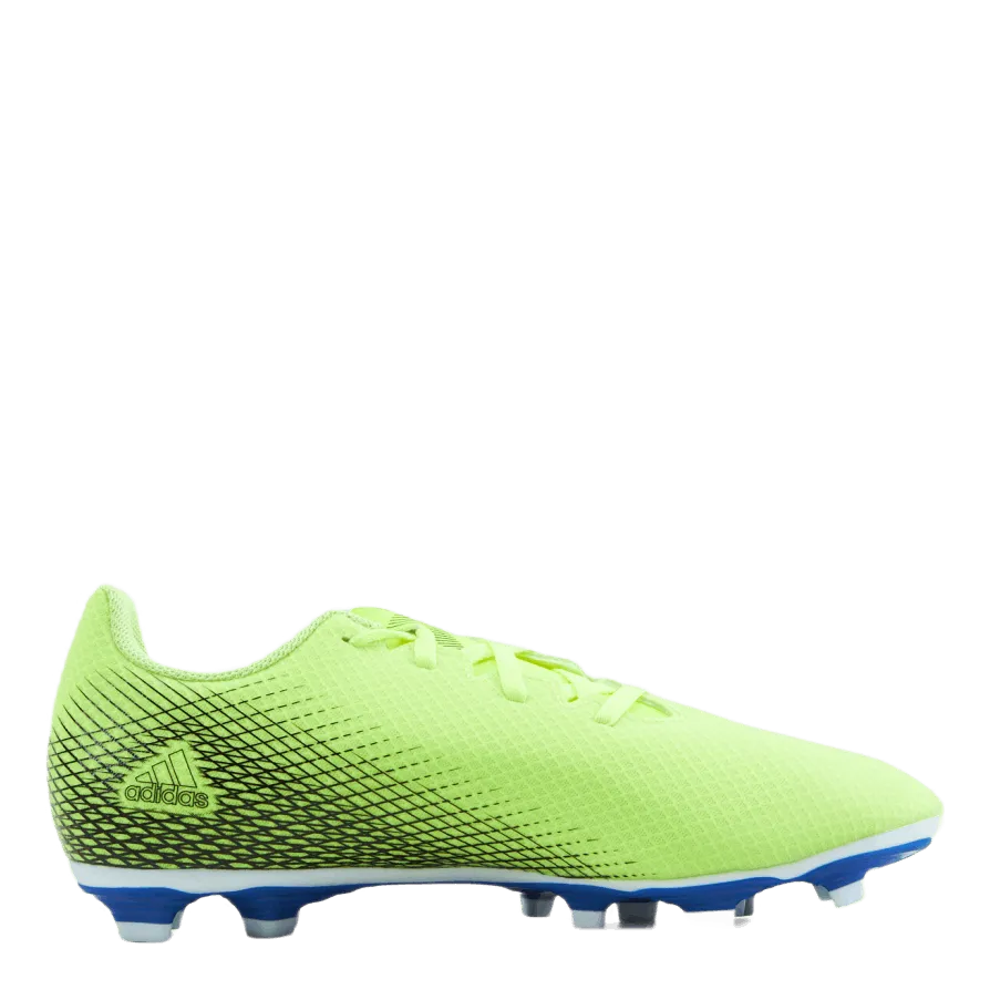 Adidas X Ghosted.4 Fxg Solar Yellow / Core Black / Team Royal Blue