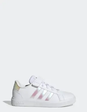 Adidas Zapatilla Grand Court Lifestyle Court Elastic Lace and Top Strap