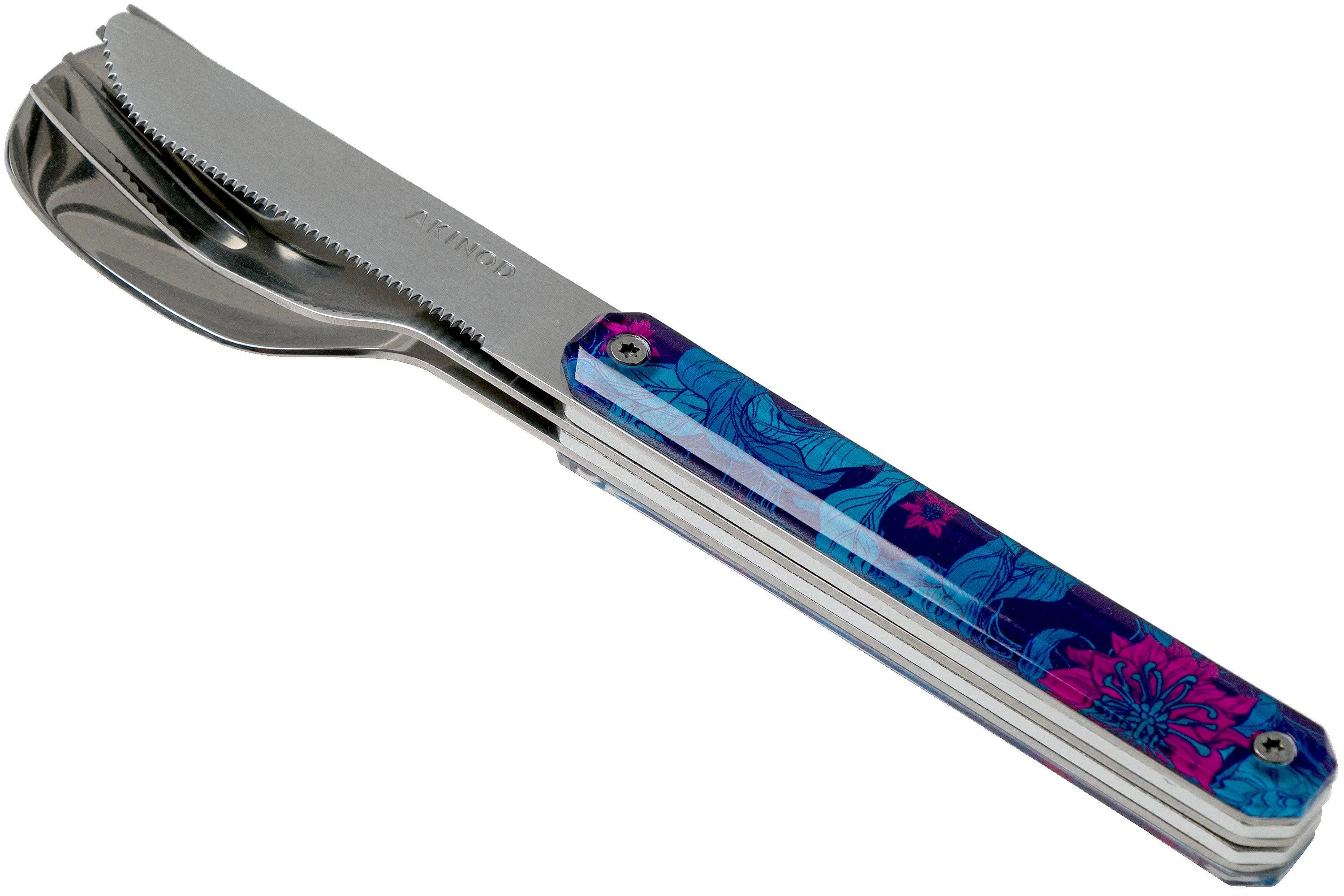 Akinod Straight Magnetic 12H34 Hibiscus, cubiertos de exterior