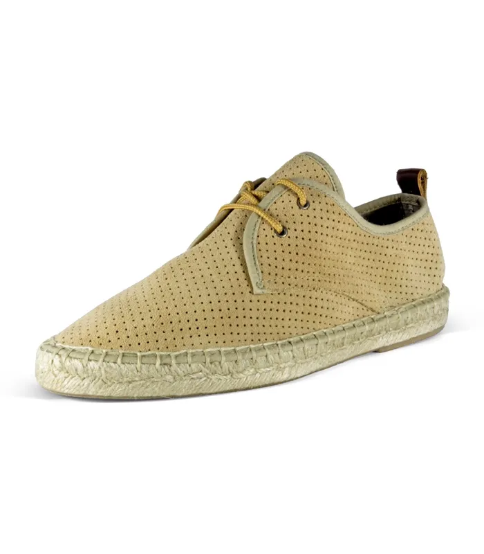 Alpargatas de cuero con cordones para hombre PENSACOLA
