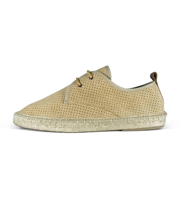 Alpargatas de cuero con cordones para hombre PENSACOLA