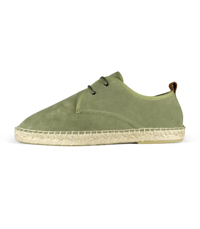 Alpargatas de cuero con cordones para hombre TONGA