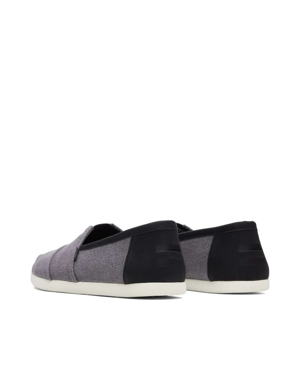 Alpargatas de hombre gris