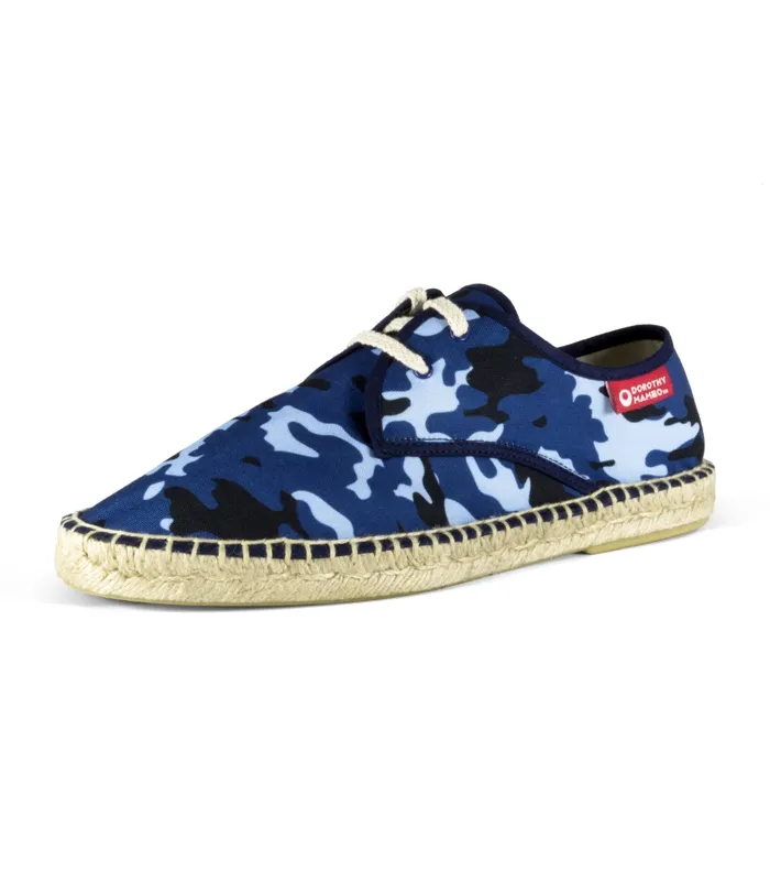 Alpargatas estampadas con cordones para hombre CAMOUFLAGE