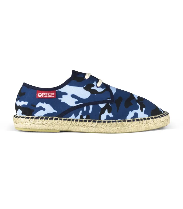 Alpargatas estampadas con cordones para hombre CAMOUFLAGE