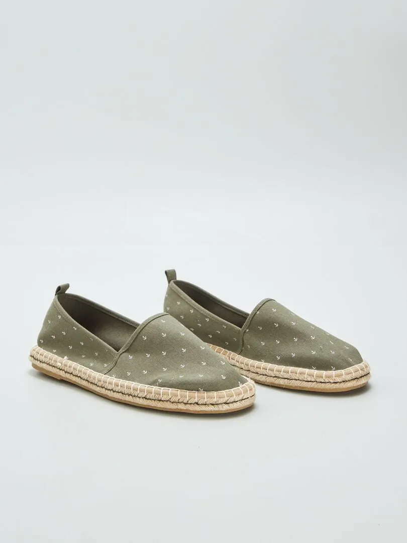 ALPARGATAS ESTAMPADAS  KAKI