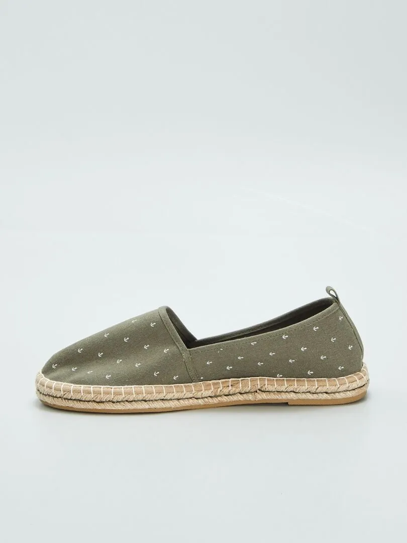 ALPARGATAS ESTAMPADAS  KAKI