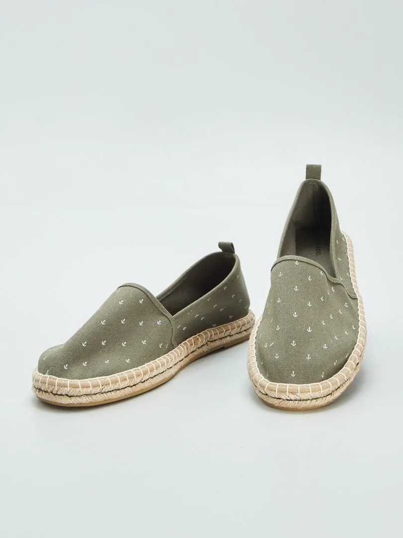 ALPARGATAS ESTAMPADAS  KAKI