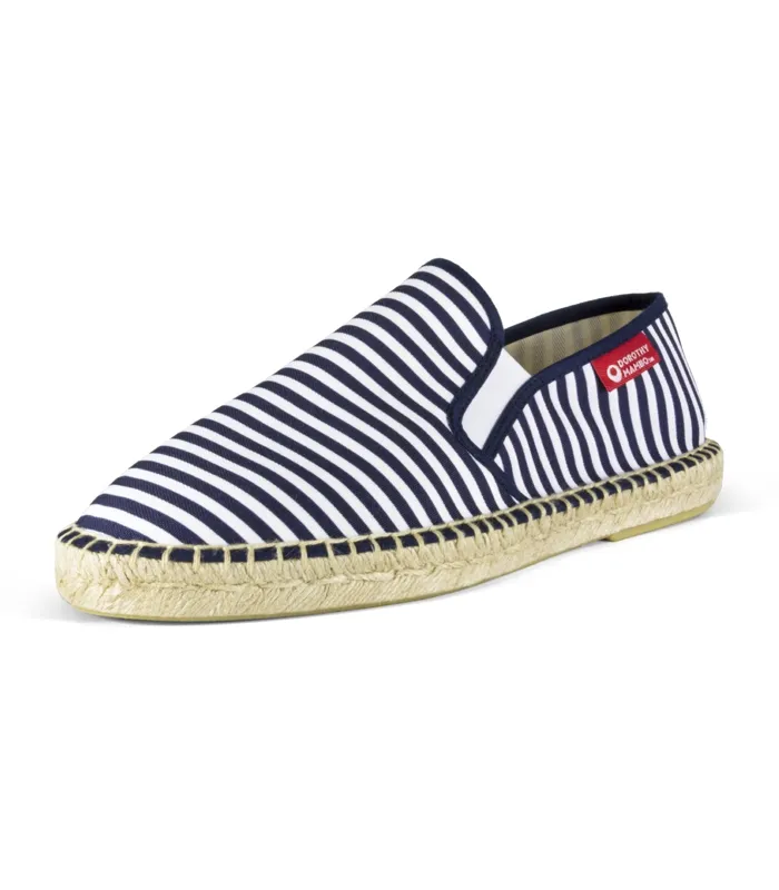 Alpargatas mocasín estampadas para hombre VINTAGE NAVY