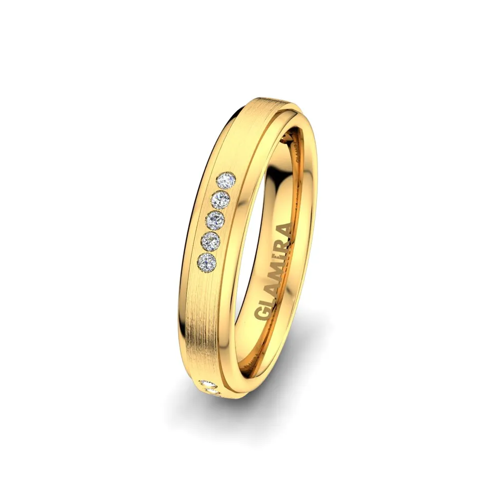 Anillo Boda Mujer Pure Air 4 mm