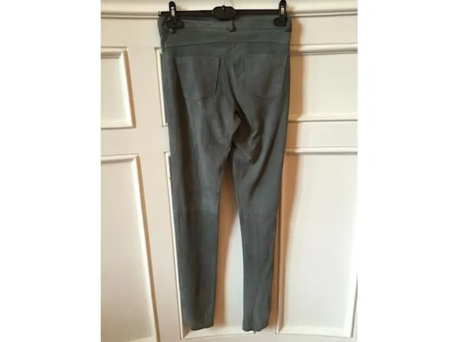 Autre Marque NO FIRMA / Pantalón UNSIGNED T.Gamuza Internacional S Gris 