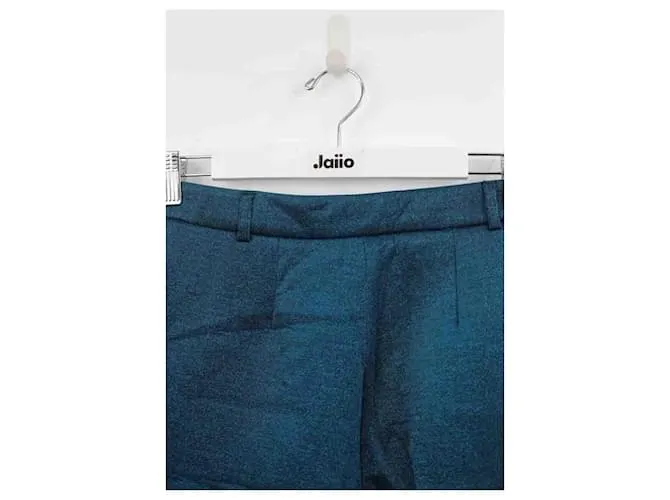 Autre Marque Pantalón ancho azul 