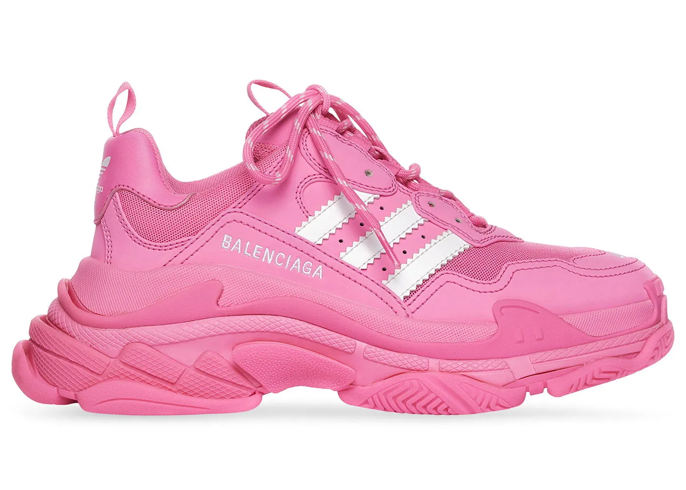 Balenciaga adidas x Triple S Neon Pink W