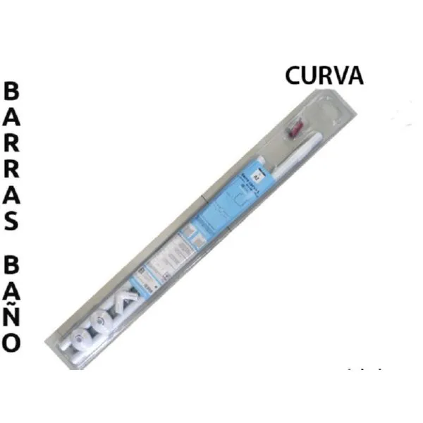BARRA BAÑO CURVA 80X80