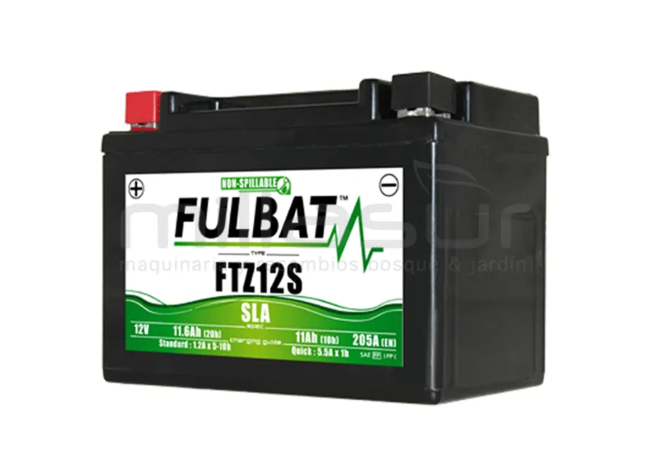BATERIA MOTO FTZ7S 12V SLA 6.3Ah (113 x 70 x 105 ) +DER.
