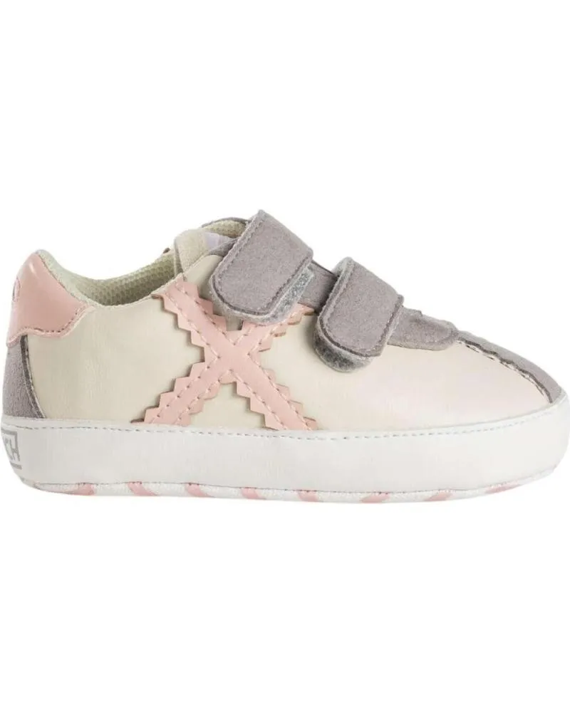 BEBé DE NIñA MUNICH ZAPATILLAS BARRU ZERO 398245039 BEIGE