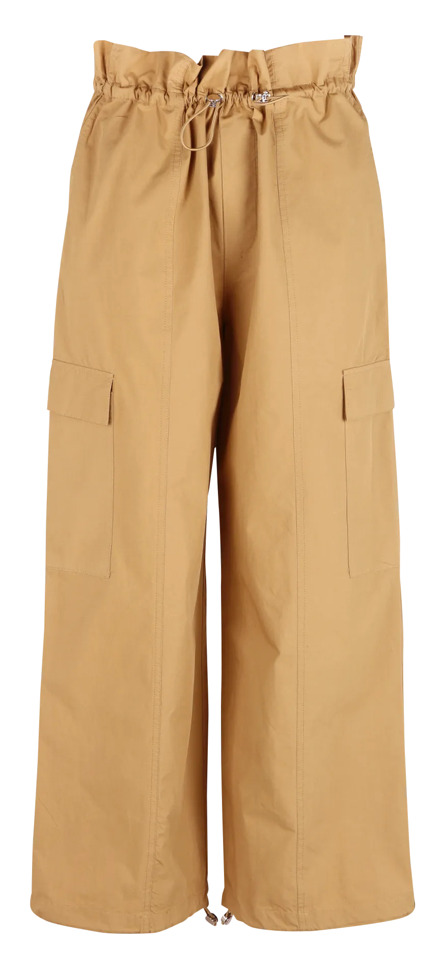 BERENICE PAULINE  PANTALóN CARGO DE ALGODóN EN BEIGE