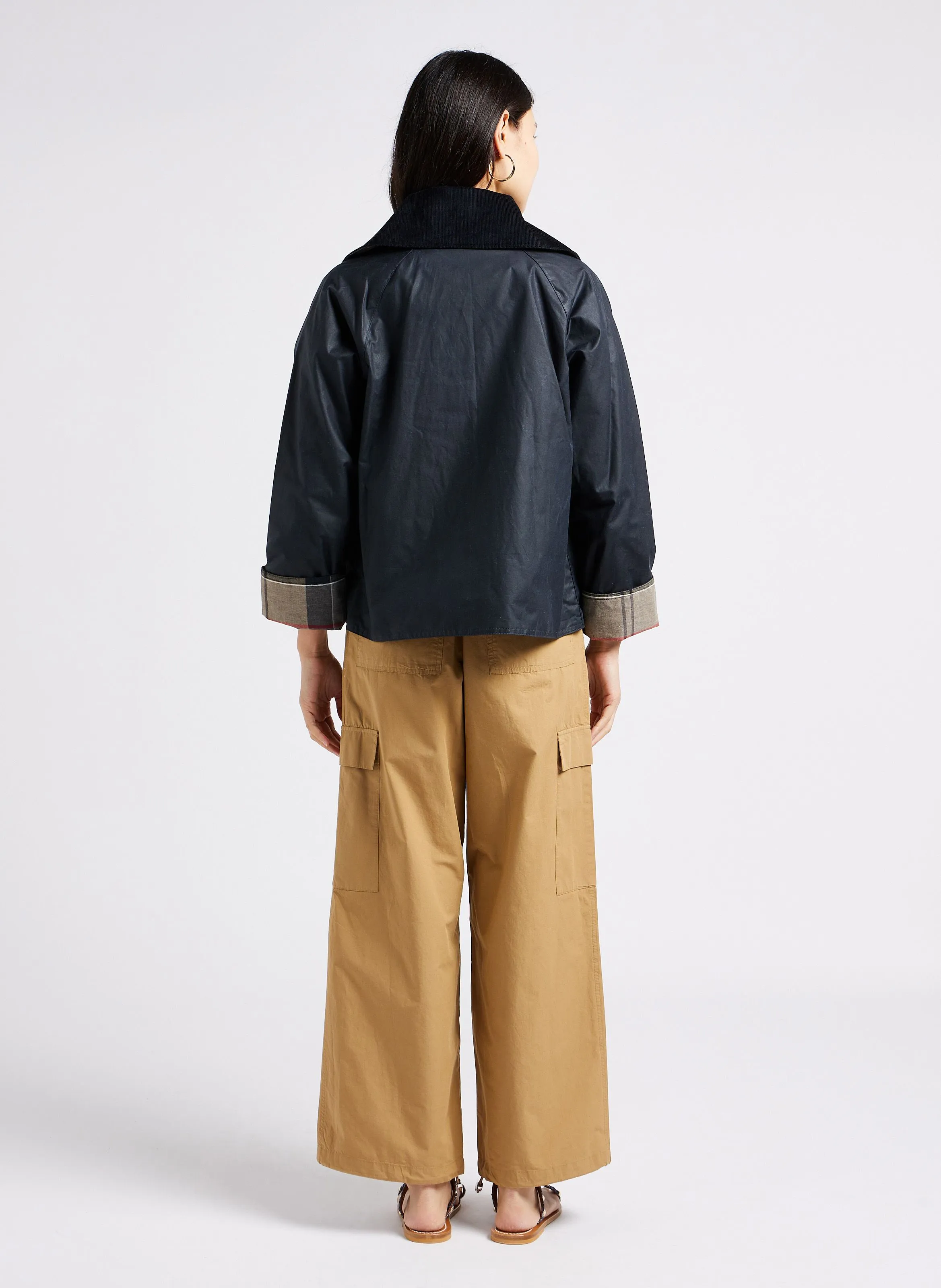BERENICE PAULINE  PANTALóN CARGO DE ALGODóN EN BEIGE