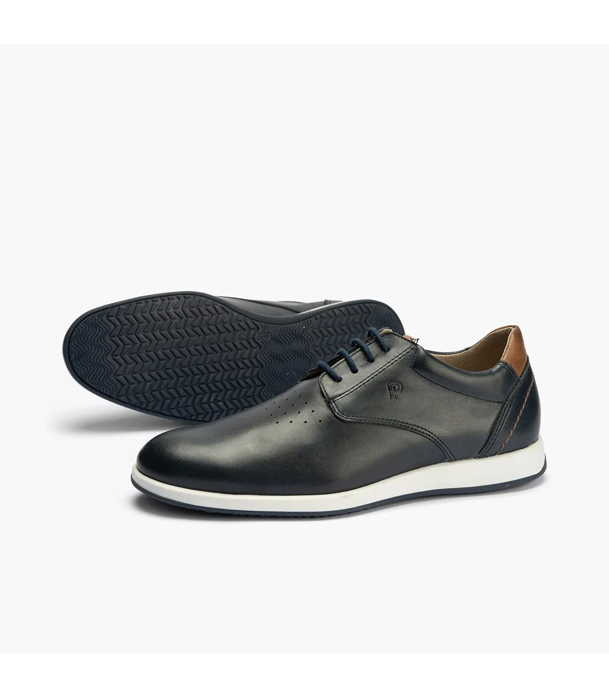 Blucher casual hombre cordones AZUL