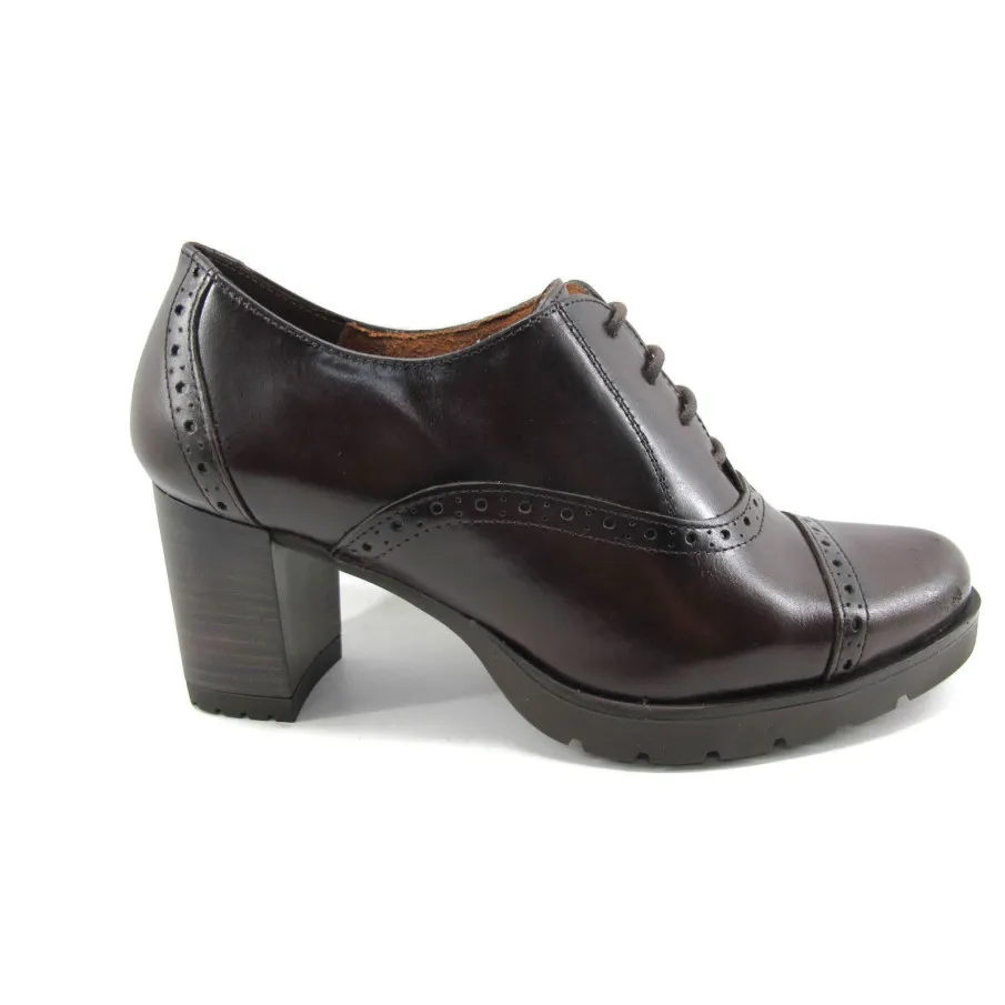 BLUCHER DESIREÉ MUJER PIEL MARRÓN