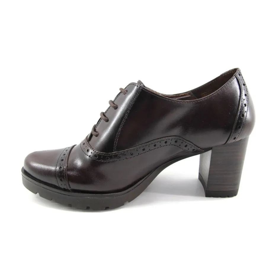 BLUCHER DESIREÉ MUJER PIEL MARRÓN