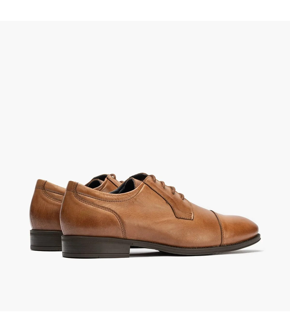 Blucher hombre piel cordones MARRON CLARO