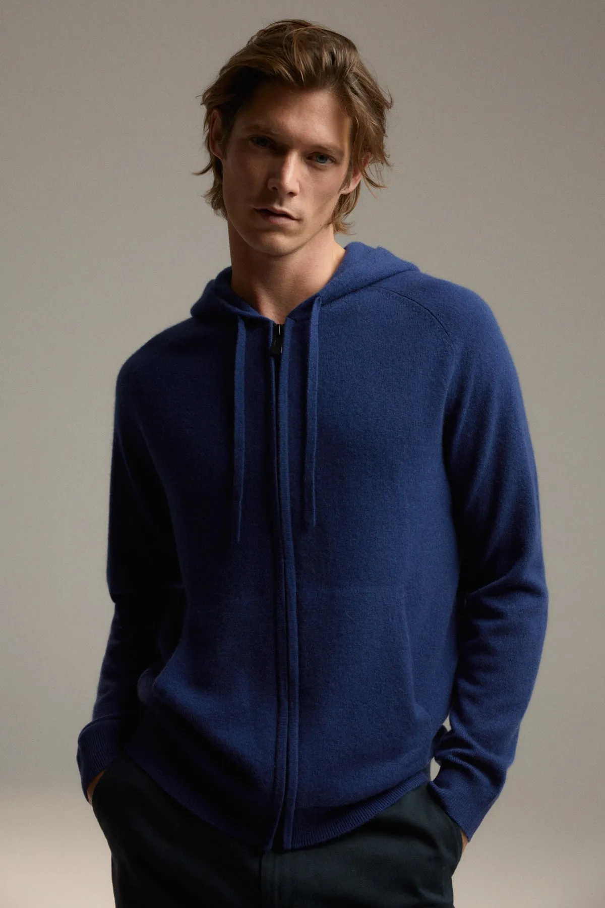 BLUE ALMENDRO KNITTED JUMPER