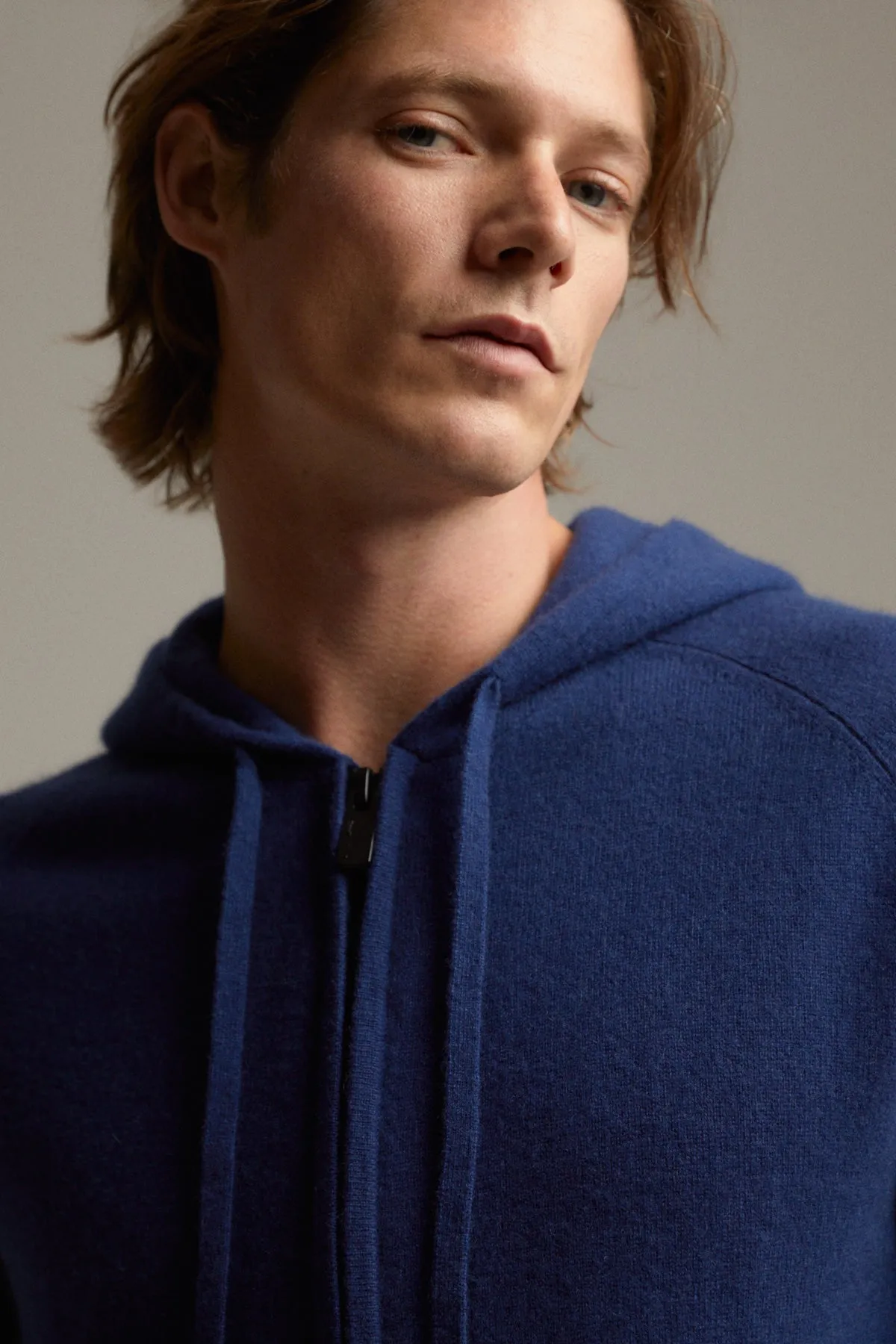 BLUE ALMENDRO KNITTED JUMPER