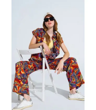 Blusa Batalha Multicolor