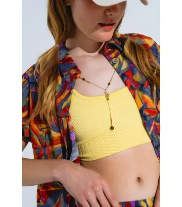 Blusa Batalha Multicolor