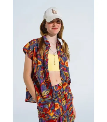 Blusa Batalha Multicolor