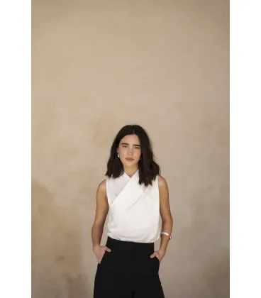 Blusa Cambados Cruzada