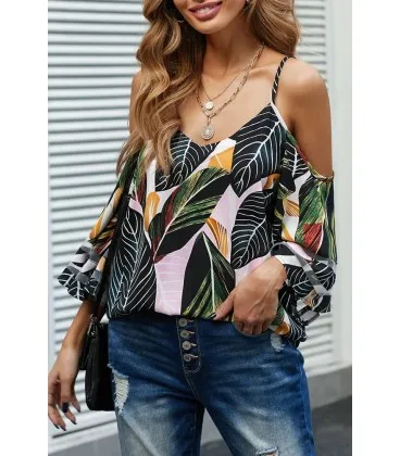 Blusa Habana Hojas