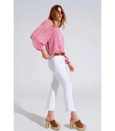 Blusa Manila Abullonada