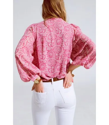 Blusa Manila Abullonada