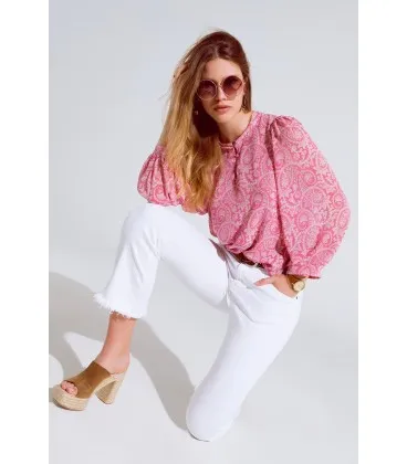 Blusa Manila Abullonada