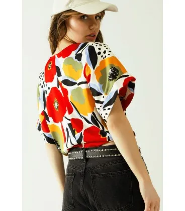 Blusa Mompox Amapolas