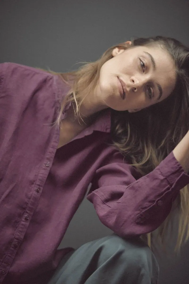 Blusa mujer de cáñamo 100% ecológica