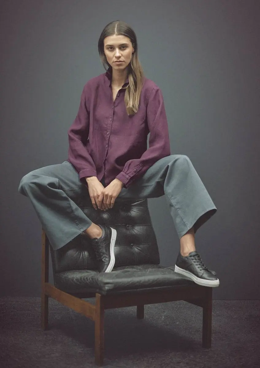 Blusa mujer de cáñamo 100% ecológica